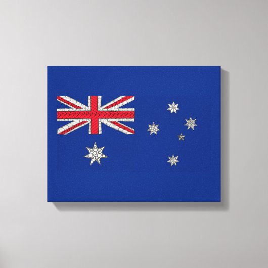 Toile Drapeau australien (Recto)