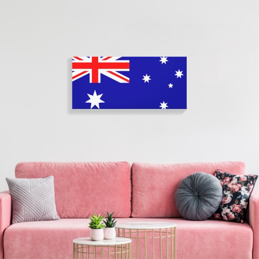 Toile Drapeau australien (Insitu(Salon))