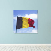 Toile drapeau belge RF) (Insitu (Plancher de Bois))