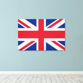 Toile Drapeau britannique Royal Union Jack (Insitu (Plancher de Bois))
