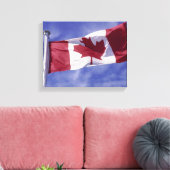 Toile Drapeau canadien (Insitu(Salon))