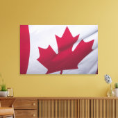 Toile Drapeau canadien. (Insitu(Salon))