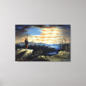 Toile Drapeau céleste américain dans le ciel, Guerre civ (Recto)