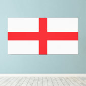 Toile Drapeau d'Angleterre (Insitu (Plancher de Bois))