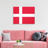 Toile Drapeau danois (Insitu(Salon))