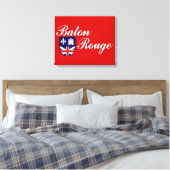 Toile Drapeau de Baton Rouge (Louisiane) (Insitu(Chambre))