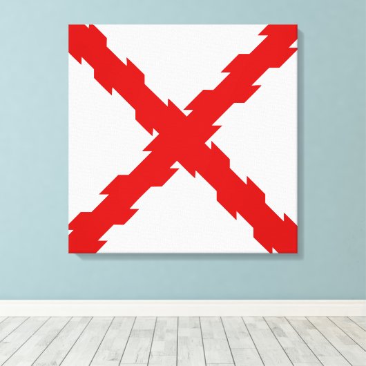 Toile Drapeau de Bourgogne (Insitu (Plancher de Bois))