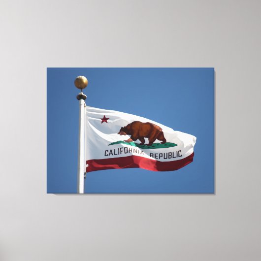 Toile drapeau de Californie (Recto)
