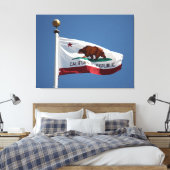 Toile drapeau de Californie (Insitu(Chambre))