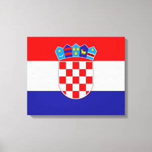 Toile Drapeau de Croatie
