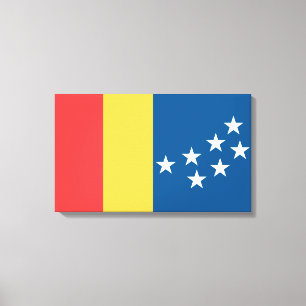 Toile Drapeau de Durham (Caroline du Nord, États-Unis)