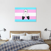 Toile Drapeau de fierté trans bispirituel (Insitu(Chambre))