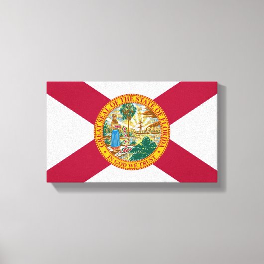 Toile Drapeau de Floride (Recto)