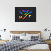 Toile Drapeau de la fierté gay goth (Insitu(Chambre))