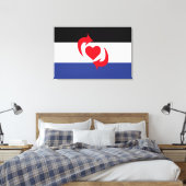 Toile Drapeau de la fierté Switch (Insitu(Chambre))