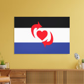 Toile Drapeau de la fierté Switch (Insitu(Salon))