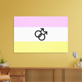Toile Drapeau de la Fierté Twink (Insitu(Salon))