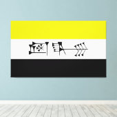 Toile Drapeau de la liberté libertaire d'Ama-gi (Insitu (Plancher de Bois))