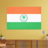Toile Drapeau de la ville de Miami (Insitu(Salon))