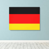 Toile drapeau de l'Allemagne (Insitu (Plancher de Bois))