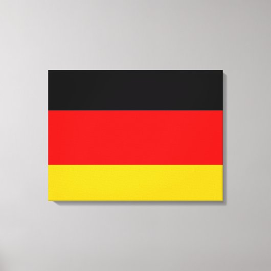 Toile drapeau de l'Allemagne (Recto)