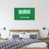 Toile Drapeau de l'Arabie saoudite (Insitu(Chambre))