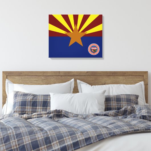 Toile Drapeau de l'Arizona (Insitu(Chambre))