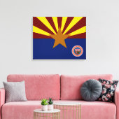 Toile Drapeau de l'Arizona (Insitu(Salon))