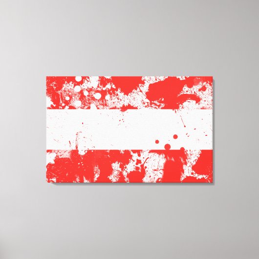 Toile Drapeau de l'Autriche (Recto)