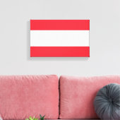 Toile Drapeau de l'Autriche (Insitu(Salon))
