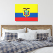 Toile Drapeau de l'Équateur (Insitu(Chambre))