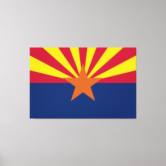 Toile Drapeau de l'État d'Arizona (Recto)