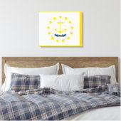 Toile Drapeau de l'État de Rhode Island (Insitu(Chambre))