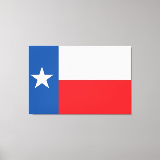 Toile Drapeau de l'État du Texas (Recto)