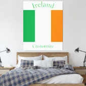 Toile Drapeau de l'Irlande Thunder_Cove (Insitu(Chambre))