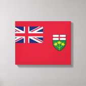 Toile drapeau de l'Ontario (Recto)
