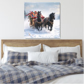 Toile Drapeau De Noël Rempli De Cadeaux (Insitu(Chambre))