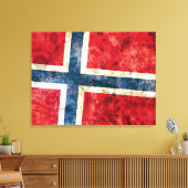 Toile Drapeau de Norway (Insitu(Salon))