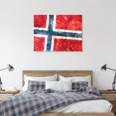 Toile Drapeau de Norway (Insitu(Chambre))