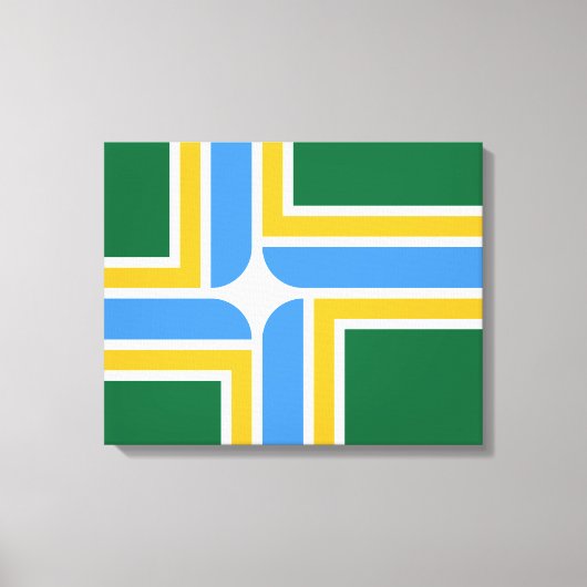 Toile Drapeau de Portland (Oregon) (Recto)