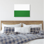 Toile Drapeau de Saxe (État allemand) (Insitu(Chambre))