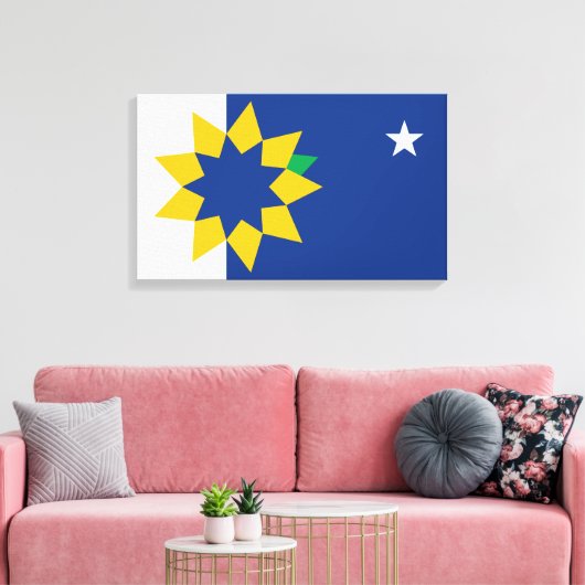 Toile Drapeau de Topeka (Kansas) (Insitu(Salon))