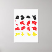 Toile Drapeau des États allemands (Recto)