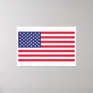 Toile Drapeau des États-Unis d'Amérique