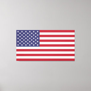 Toile Drapeau des États-Unis d'Amérique