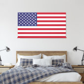 Toile Drapeau des États-Unis d'Amérique (Insitu(Chambre))