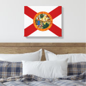 Toile Drapeau d'État de Floride Imprimer (Insitu(Chambre))
