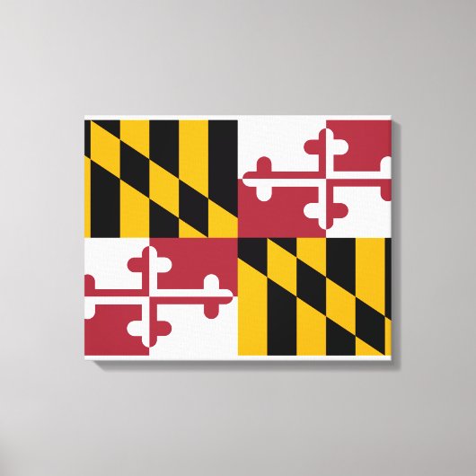 Toile Drapeau d'État du Maryland (Recto)