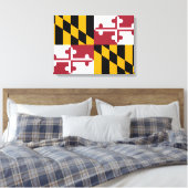Toile Drapeau d'État du Maryland (Insitu(Chambre))