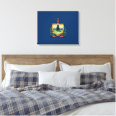 Toile Drapeau d'État du Vermont (Insitu(Chambre))